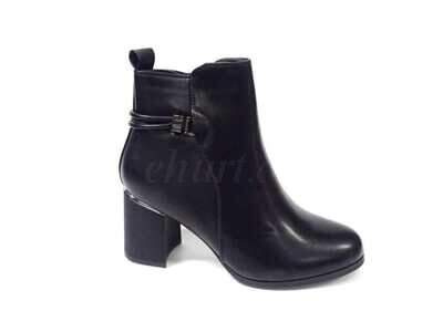 Botki damskie ocieplane 7AX3743-1.BLACK (36/41,12par)