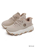 Buty sportowe damskie YK116-8.BEIGE (36/41,12par)