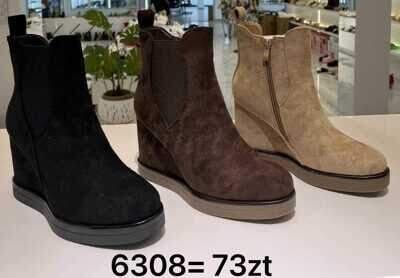 Botki damskie 7A6308.KOLORDOWYBORU (36/41,12par)