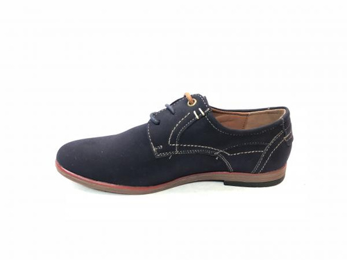 Półbuty chłopięce AB123AC-1.NAVY/BROWN (31/36,8par)