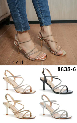 Sandały damskie 7A8838-6.KOLORDOWYBORU (36/41,12par)