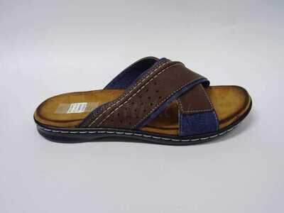 Klapki męskie 9AJK3688-2.BLUE (40/46,12par)