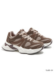 Buty sportowe damskie  7ATL605-34.BROWN (36/41,12par)