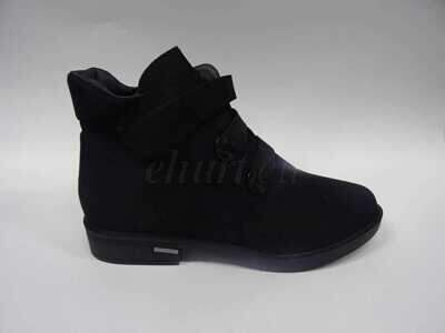 Botki damskie ocieplane 7A959-10C.BLACK (37/41,12par)