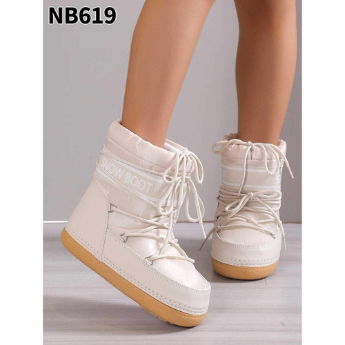 Botki damskie NB619.BEIGE (36/41,10par)
