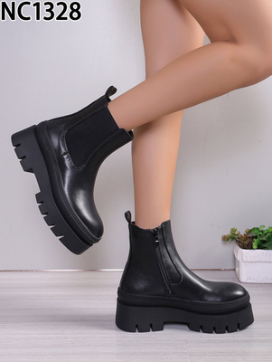 Botki damskie ocieplane NC1328.BLACK (36/41,12par)