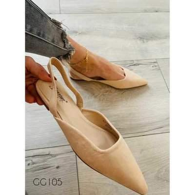 Balerinki damskie 7AGG105.BEIGE (36/41,12par)