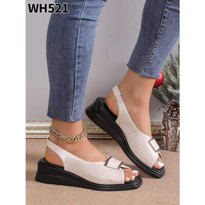 Sandały damskie 7AWH521.BEIGE (36/41,12par)