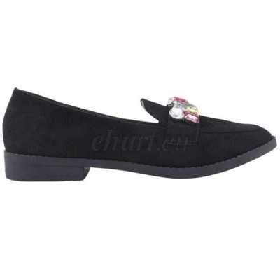 Balerinki damskie SK05A-2.BLACK (36/41,12par)