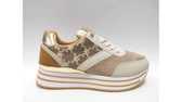 Buty sportowe damskie 7ASX37.KHAKI (36/41,12par)