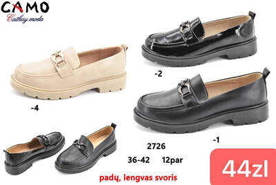 Półbuty damskie  7A2726.KOLORDOWYBORU (36/41,12par)