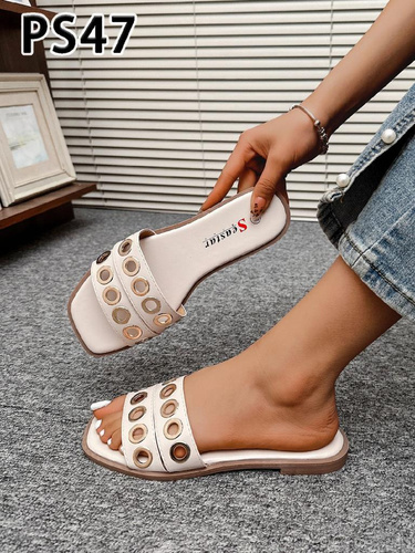 Klapki damskie 7APS47.BEIGE (36/41,12par)