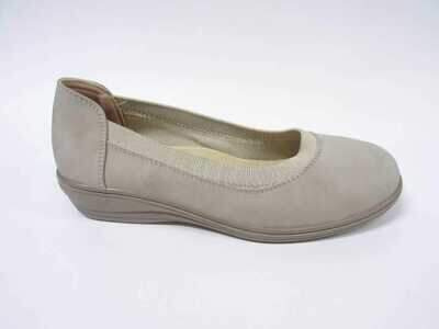 Balerinki damskie 7A7012-5.KHAKI (36/41,12par)
