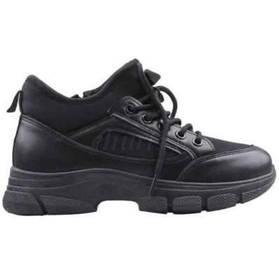 Trzewiki damskie RM30-2.BLACK/BLACK (36/41,12par)