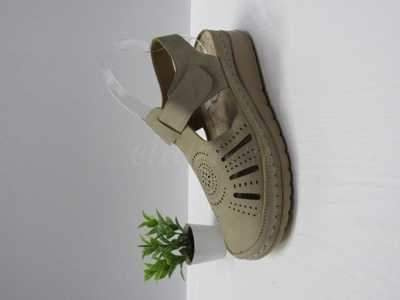 Sandały damskie 7A3028.BEIGE (36/41,8par)
