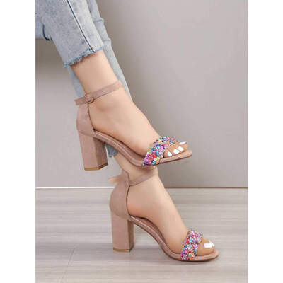 Sandały damskie  7AGG125.KHAKI (36/41,12par)