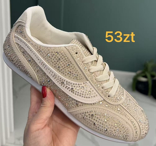 Buty sportowe damskie 9168.BEIGE (36/41,12par)