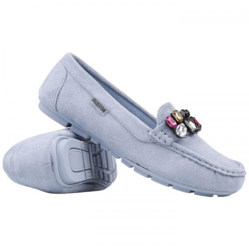 Balerinki damskie MH17-14.BLUE (36/41,12par)