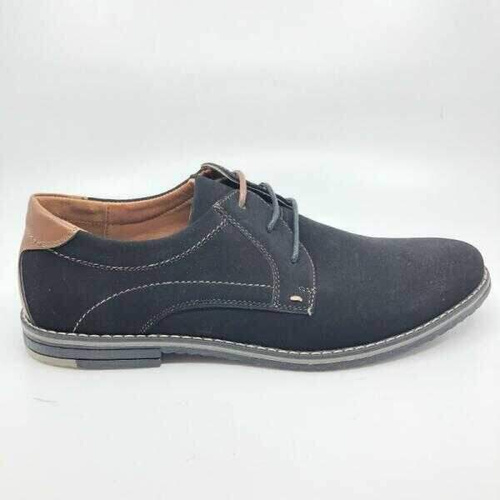 Półbuty męskie AB128-14.BLACK/BROWN (40/45,8par)