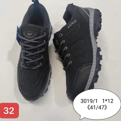 Buty sportowe męskie 9A3019-1.BLACK (41/47,12par)