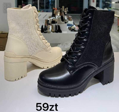 Botki damskie HB-229.BLACK (36/41,12par)