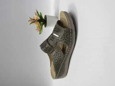 Klapki damskie 7ADJ31-6.GREY (39/43,8par)