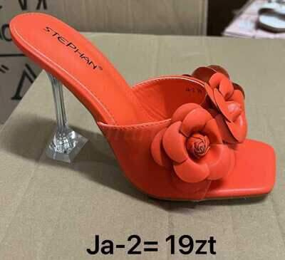 Klapki damskie 7AJA-2.ORANGE (36/41,12par)