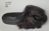 Kapcie damskie G11.BLACK (36/41,8par)