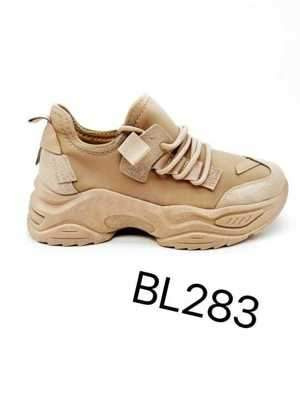 Buty sportowe damskie 7ABL283.KHAKI (36/41,12par)