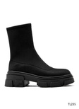 Botki damskie ocieplane 7ATL235.BLACK (36/41,12par)