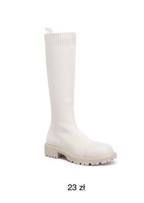 Kozaki damskie HQ316.WHITE (36/41,12par)