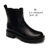 Botki damskie B-3-1360.BLACK (36/41,8par)