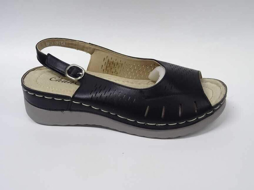 Sandały damskie 7AW516-1.BLACK (36/42,12par)