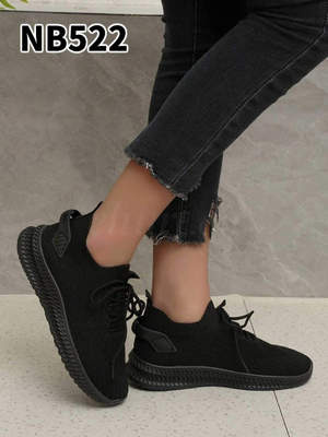 Buty sportowe damskie 7ANB522.BLACK (36/41,12par)