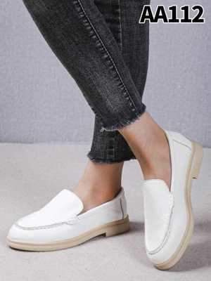 Balerinki damskie 7AAA112.WHITE (36/41,12par)