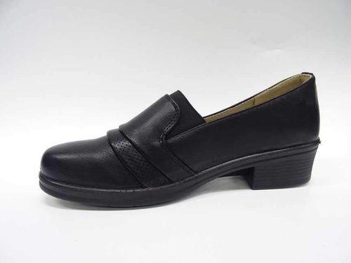 Półbuty damskie  7A22T205-1.BLACK  (37/42,12par)