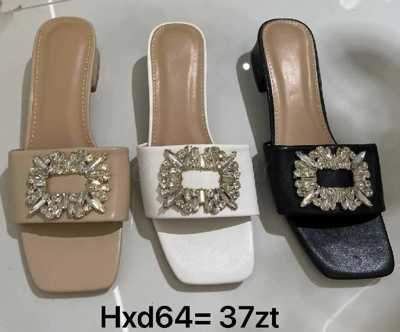 Klapki damskie 7AHXD64.KOLORDOWYBORU (36/41,12par)