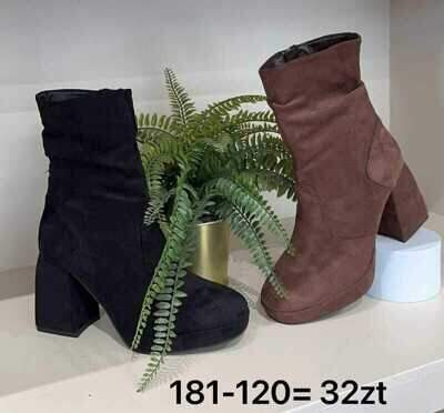 Botki damskie 7A181-120.BLACK (36/41,12par)