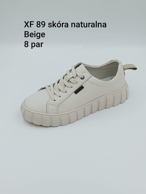 Buty sportowe damskie 7AXF89.BEIGE (36/41,8par)