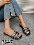 Klapki damskie 7APS47.BLACK (36/41,12par)