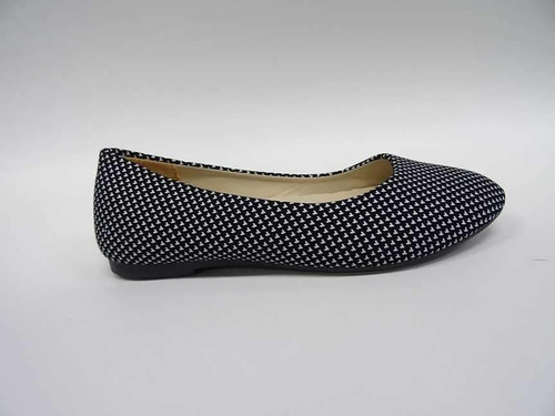 Balerinki damskie 7AE633-3.BLACK (36/41,12par)