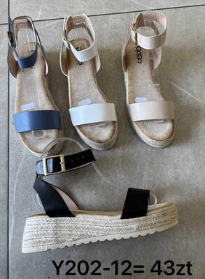 Sandały damskie 7AY202-12.KOLORDOWYBORU (36/41,12par)