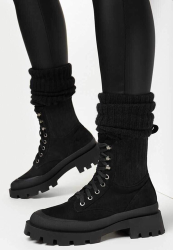 Botki damskie 7A8628.BLACK Ocieplane (36/41,12par)
