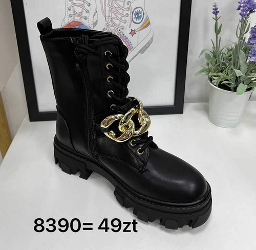 Botki damskie 8390.KOLORDOWYBORU (36/41,12par)