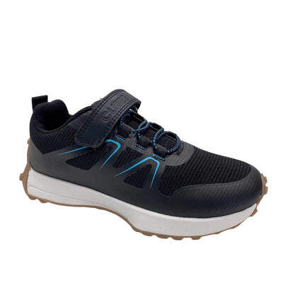 Buty sportowe chłopięce 5AEC267.BLACK/BLUE (32/37,12par)