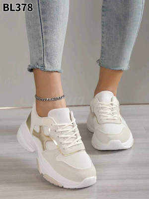 Buty sportowe damskie 7ABL378.BEIGE (36/41,12par)