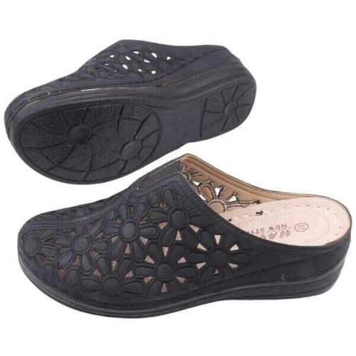 Klapki damskie DE990-5.BLACK (36/41,12par)
