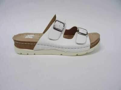 Klapki damskie 7A10691-4.WHITE (36/41,12par)