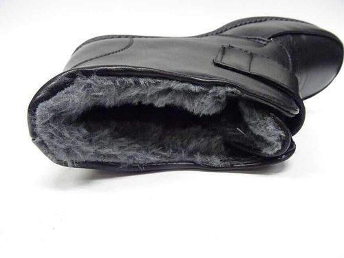 Botki damskie 7AM9906.BLACK Ocieplane (37/42,12par)