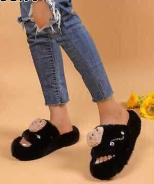 Kapcie damskie BG190.BLACK (36/41,12par)